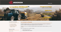 Desktop Screenshot of biobaler.com